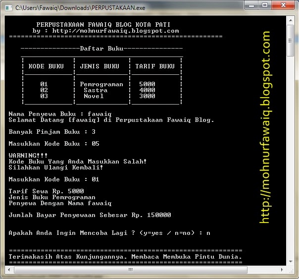 Membuat Program Perpustakaan Sederhana dengan C++ | YukCoding